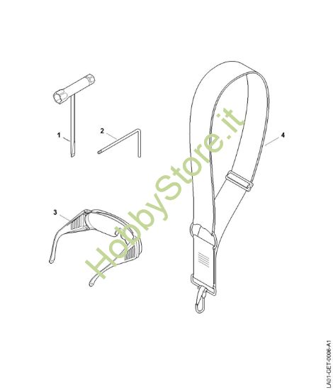 Picture of Attrezzi, accessorio a richiesta HTA 135