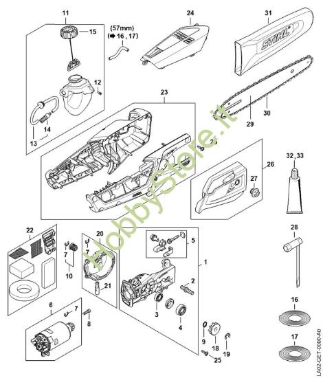 Picture of Gruppo motore HTA 50.0