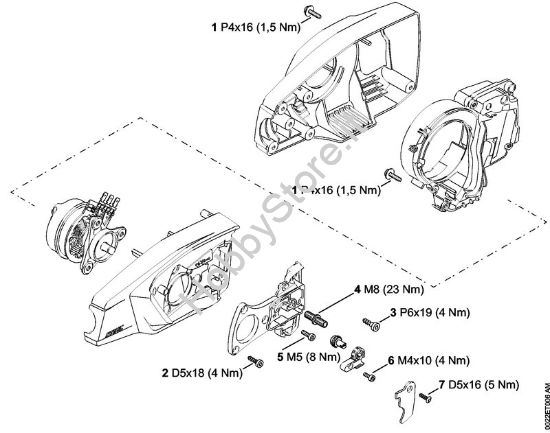 Coppie di serraggio Sramatori lunghi a batteria (HTA) HTA 65 della marca STIHL