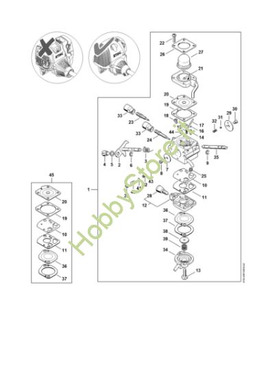 Picture of Carburatore C1Q-S88    268790629 (03.2006) HT 101