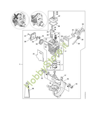 Picture of Gruppo propulsore d. 40 mm    508613634 HT 101
