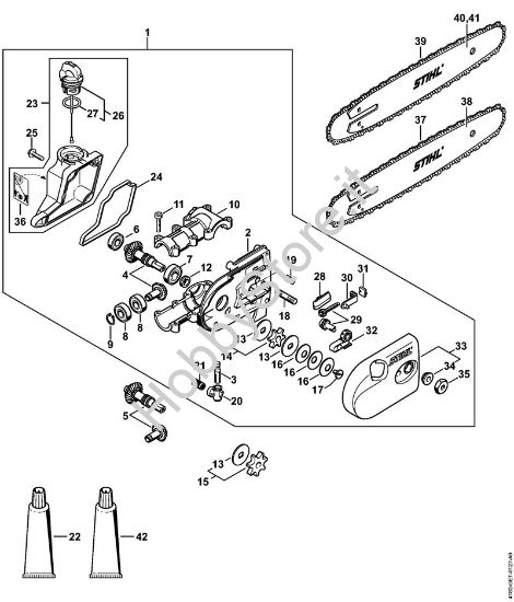Riduttore Sramatori telescopici (HT) HT 130 della marca STIHL