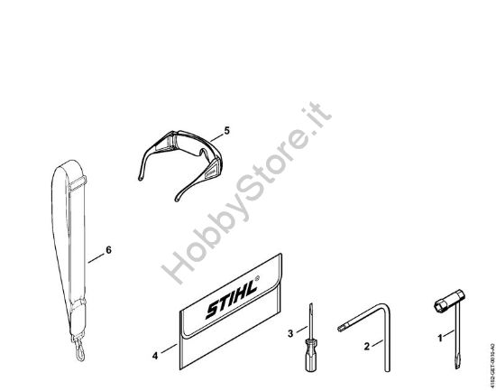 Attrezzi, accessorio a richiesta Sramatori telescopici (HT) HT 131 della marca STIHL