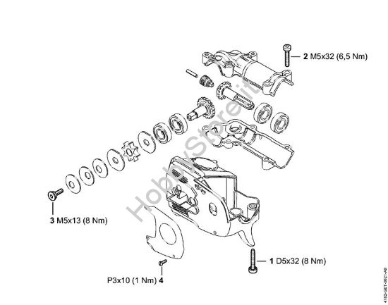 Coppie di serraggio Sramatori telescopici (HT) HT 132 della marca STIHL