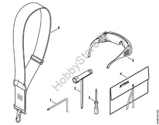 Attrezzi, accessorio a richiesta Sramatori telescopici (HT) HT 56 C-E della marca STIHL
