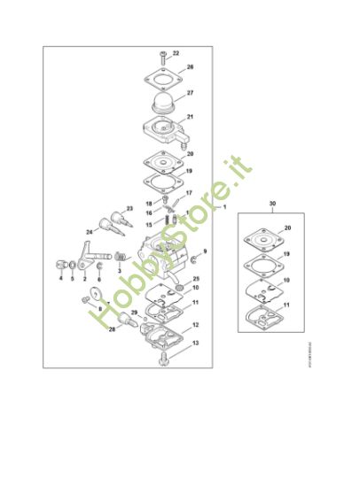 Picture of Carburatore 4137/36 HT 70