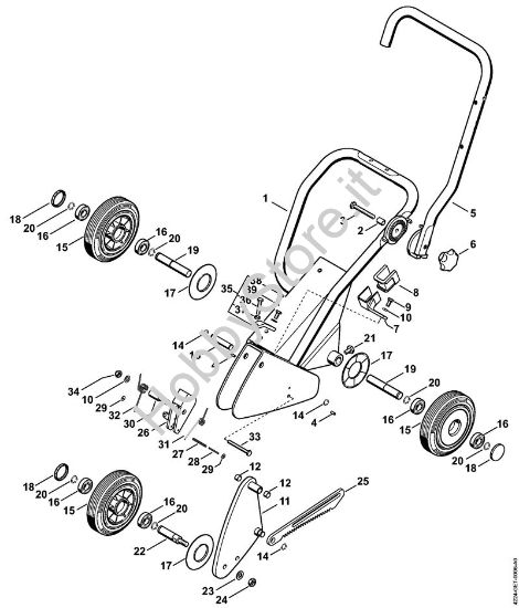 Telaio Troncatrici (TS) FW 20 della marca STIHL