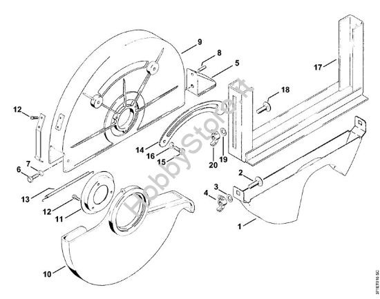 Accessori a richiesta Troncatrici (TS) TS 08 S della marca STIHL