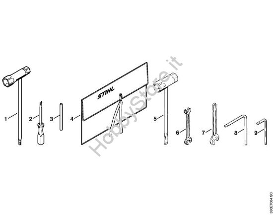 Attrezzi Troncatrici (TS) TS 350 della marca STIHL