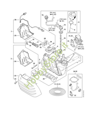 Picture of Corpo serbatoio TS 420