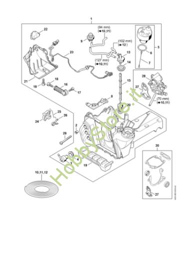 Picture of Corpo serbatoio TS 440-A