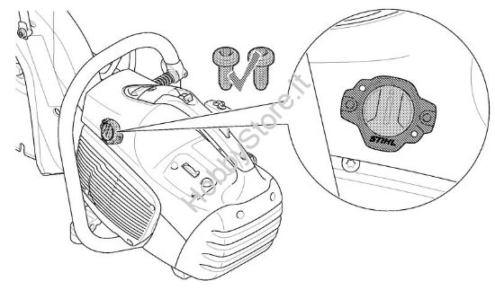Smart Connector Troncatrici (TS) TS 440-A della marca STIHL