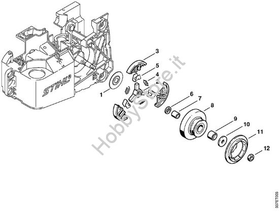 Frizione Troncatrici (TS) TS 460 della marca STIHL