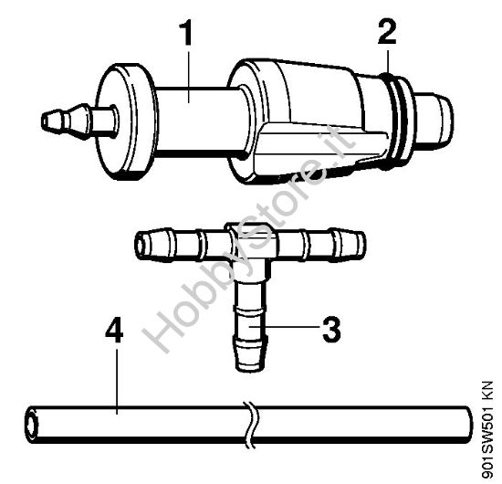 Tyà¶kalu puristuksen tarkistamiseksi Troncatrici (TS) TS 500i-A della marca STIHL