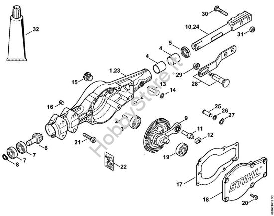 Riduttore Apparecchi speciali (PC, SP, MC) PC 70 della marca STIHL