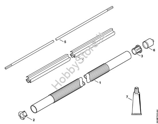Stelo PC 70 Apparecchi speciali (PC, SP, MC) PC 70 della marca STIHL