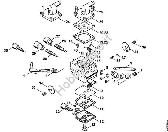 Carburatore C1Q-S162, C1Q-S83 Apparecchi speciali (PC, SP, MC) SP 200 della marca STIHL
