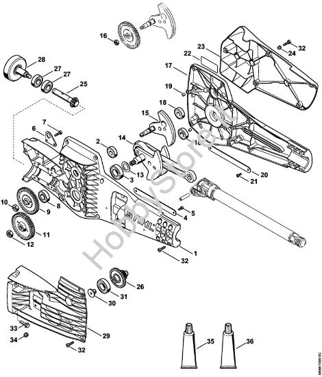 Riduttore Apparecchi speciali (PC, SP, MC) SP 451 della marca STIHL