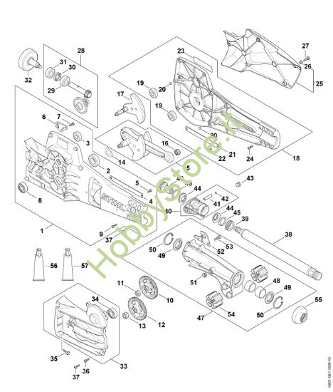 Picture of Riduttore, Asta comando punteria, Guida tubolare SP 482