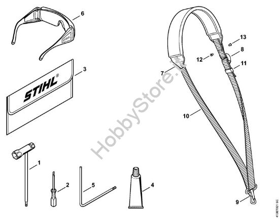 Attrezzi, accessorio a richiesta Apparecchi speciali (PC, SP, MC) SP 85 della marca STIHL