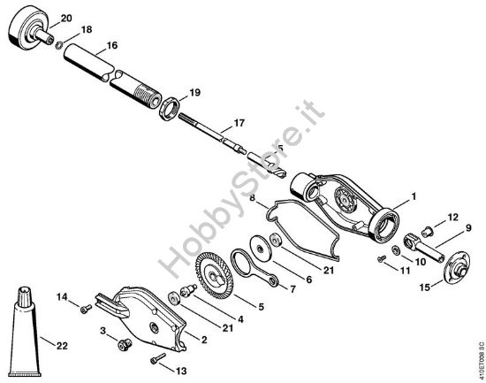 Riduttore Apparecchi speciali (PC, SP, MC) SP 85 della marca STIHL