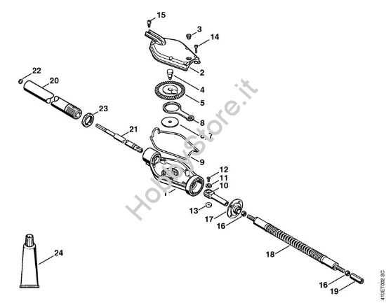 Riduttore (43.2000) Apparecchi speciali (PC, SP, MC) SP 85 della marca STIHL