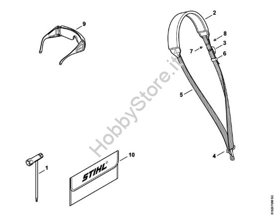 Attrezzi, accessorio a richiesta Apparecchi speciali (PC, SP, MC) SP 92 C-E della marca STIHL