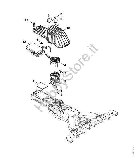 Elettromotore Apparecchiature speciali a batteria (SPA) SPA 65 della marca STIHL