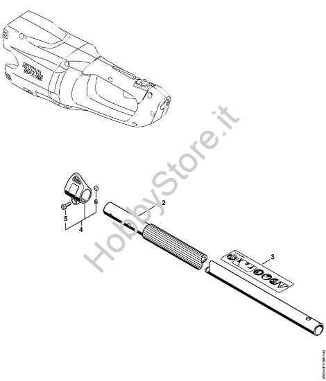 Stelo Apparecchiature speciali a batteria (SPA) SPA 65 della marca STIHL
