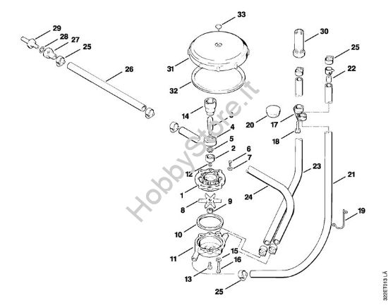 Accessori a richiesta (Pompa dosatrice) Atomizzatori (SR) SG 17 della marca STIHL
