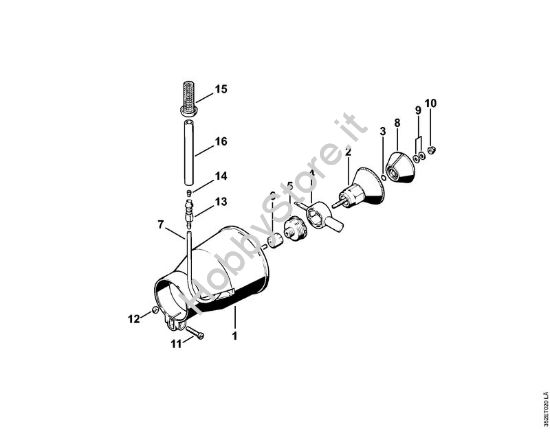 Ugello a rotore ULV Atomizzatori (SR) SR 320 della marca STIHL
