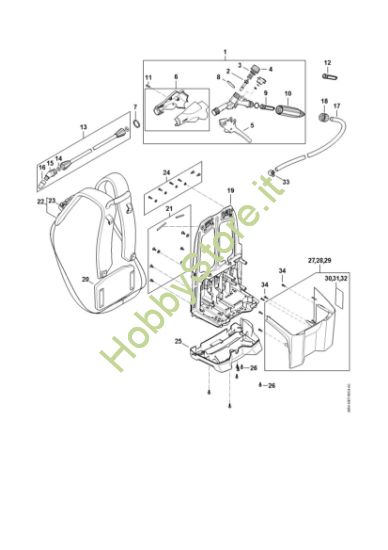 Picture of Pistola con manometro, Tracolla SGA 85