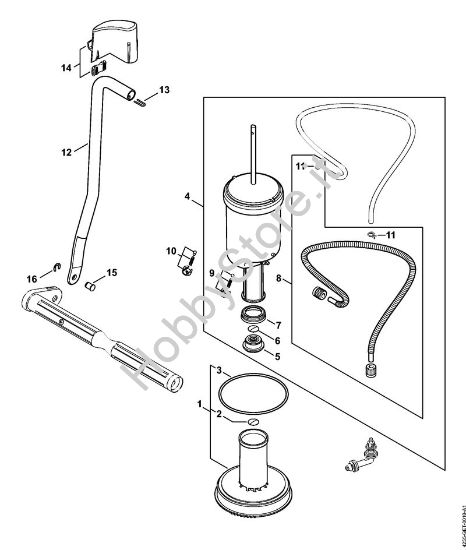 Pompa Spruzzatori (SG) SG 71 della marca STIHL