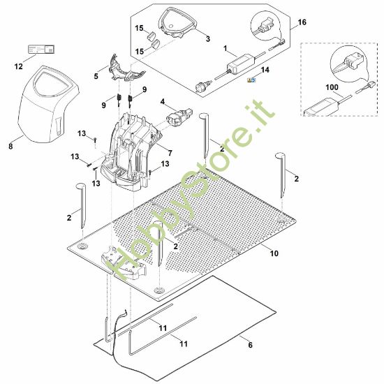 Picture of A - Stazione d ricarica ADO 401.0