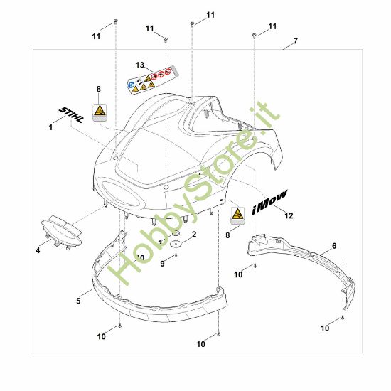 Picture of A - Cappottatura RMI 632.0 PC