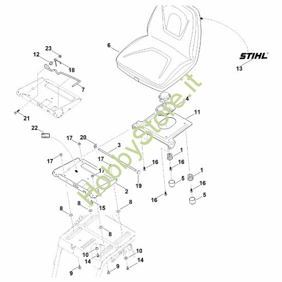 Picture of D - Sedile RT 4082.0