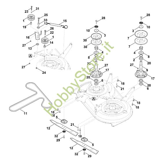 Picture of L - Azionamento lama RT 4097.0 SX