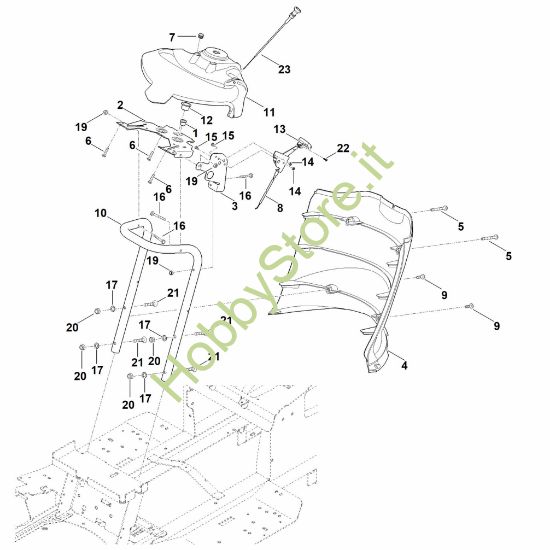 Picture of B - Pannello portacomandi RT 4112.1 SZ