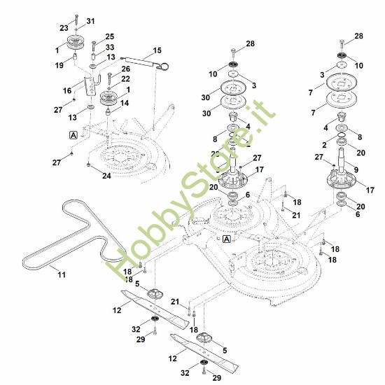 Picture of L - Azionamento lama RT 4112.1 SZ