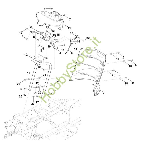 Picture of B - Pannello portacomandi RT 5097.0 C
