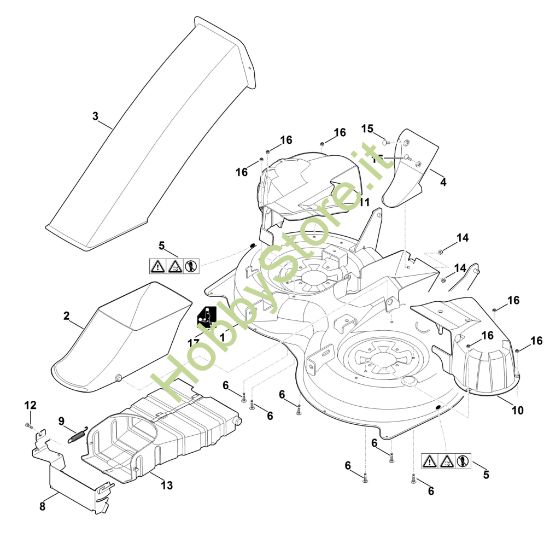 Picture of L - Carter apparato di taglio RT 5097.0 C