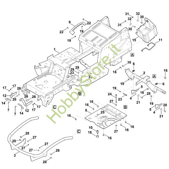Picture of A - Telaio RT 5097.0 Z