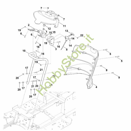 Picture of B - Pannello portacomandi RT 5097.1