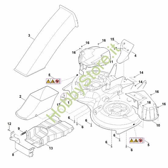 Picture of L - Carter apparato di taglio RT 5097.1