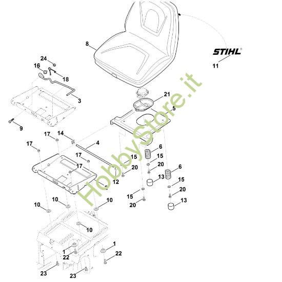 Picture of F - Sedile RT 5112.0 Z