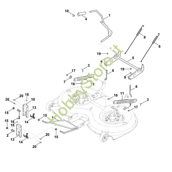 Picture of K - Sollevamento apparato di taglio RT 5112.0 Z