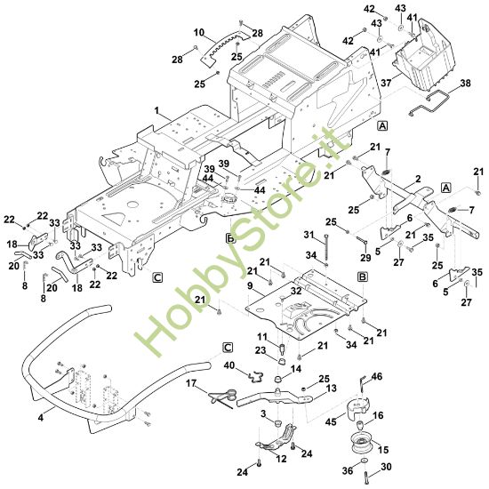 Picture of A - Telaio RT 6112.0 C