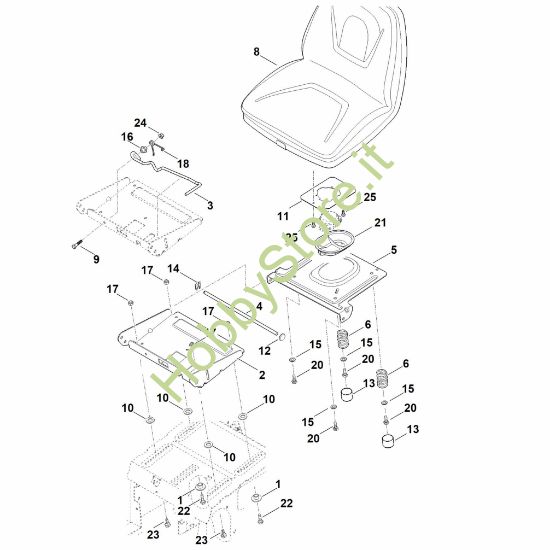 Picture of F - Sedile RT 6112.1 ZL