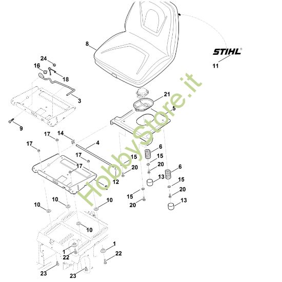Picture of F - Sedile RT 6127.0 ZL