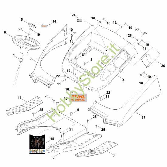 Picture of C - Mantello RT 6127.1 ZL